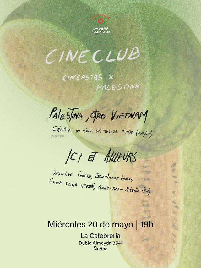 Cineclub n.º 3 — afiche de anuncio